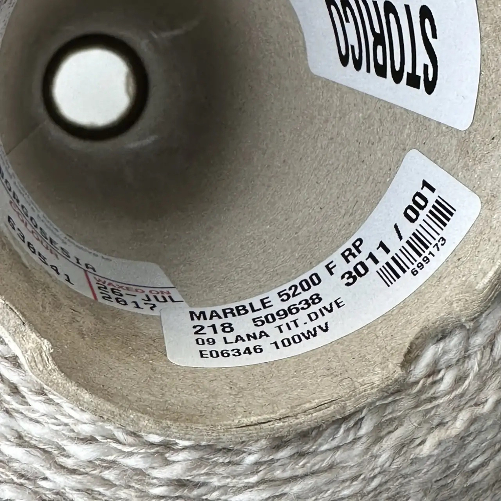 MARBLE - Zegna Baruffa Lane Borgosesia; 100% меринос; 520м/100гр; col. 630541, цвет: бежевый меланж