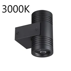 6648/12WL3 NATURE ODL25 687 черный/металл Фасадный светильник IP67 LED 12W 3000K 30° AC85-265V STIMA