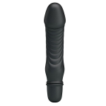 Черный мини-вибратор 13,5см Pretty Love Stev BI-014510-4