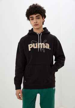 Толстовка мужская PUMA TEAM Graphic Hoodie TR