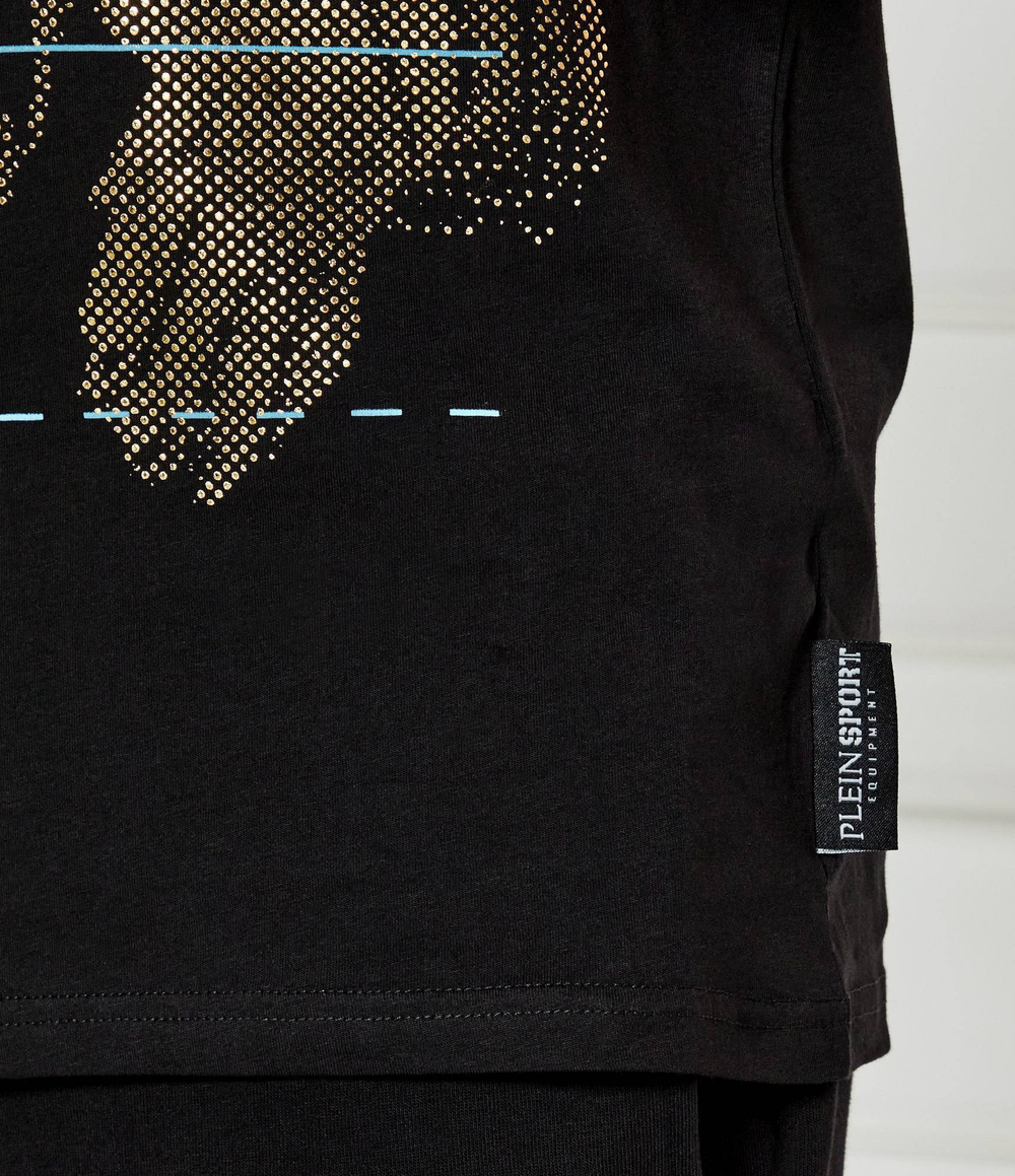 Футболка Lamina Plein Sport - черный(MTK8006 STE001N)