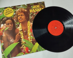 Винтажная виниловая пластинка LP Joe Dassin (France 1974) Entre Deux Adieux