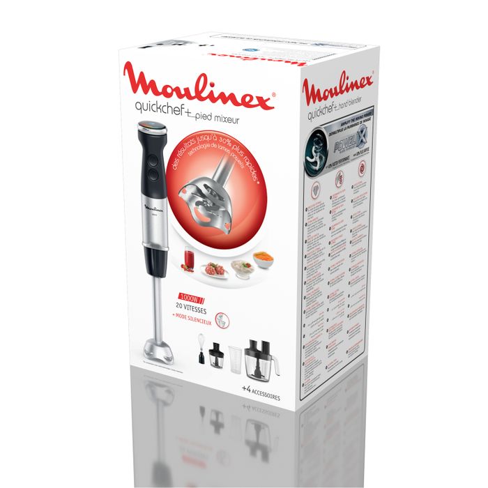 Погружной блендер Moulinex Quickchef+ DD67G810