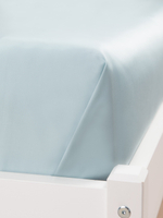 PLACIDITY Простыня стандартная сатин бирюзовый