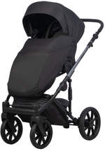 Детская коляска Riko Nano Thermo 3 в 1 с автокреслом Rant Cruise Black 13 Black (черный)