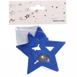 Растяжка «Звёздная ночь» 2,5 м 10 см Глянцевый, (24 штук), синий