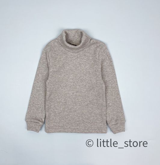 Водолазка хлопковая из кашкорсе Какао