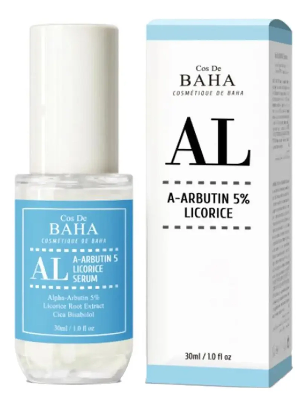 Сыворотка для лица Cos De Baha AL Facial Serum осветляющая 30 мл