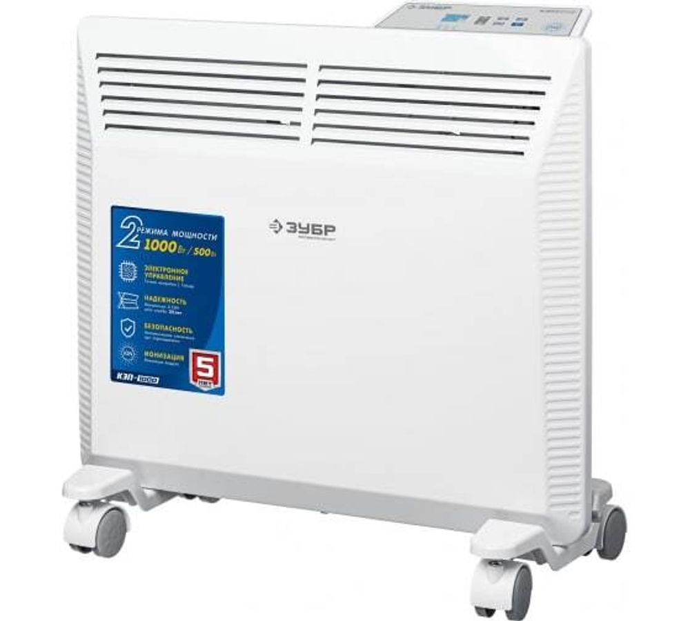 Конвектор электрический  ЗУБР  1,0 кВт