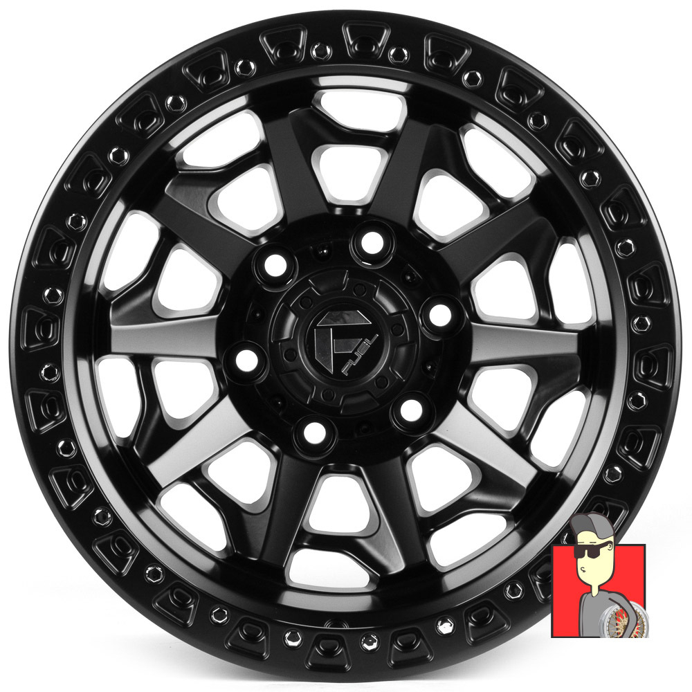 Комплект дисков Fuel 16x10 et-25 6x139.7