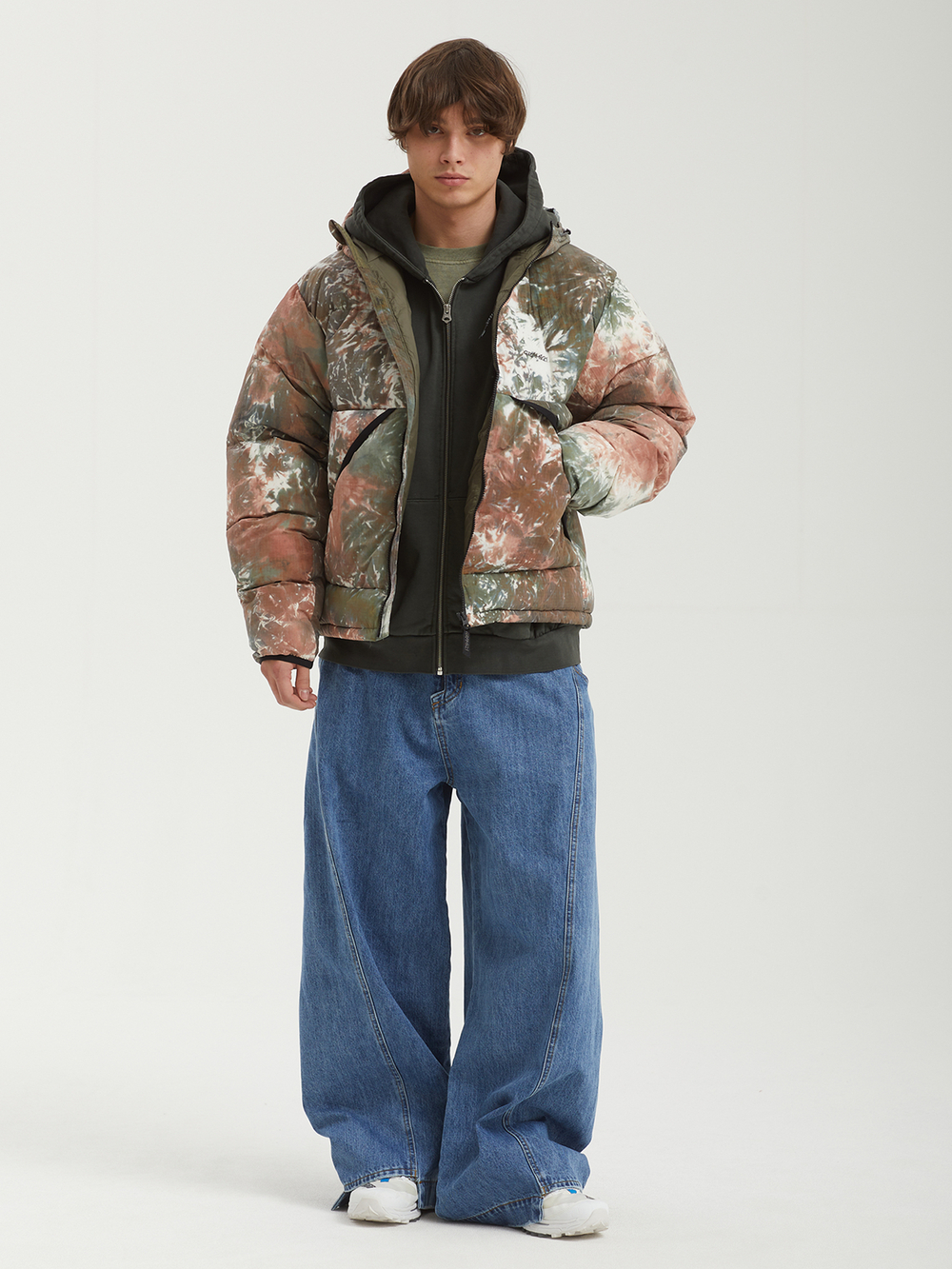 Мужской Пуховик Down Puffer Hooded