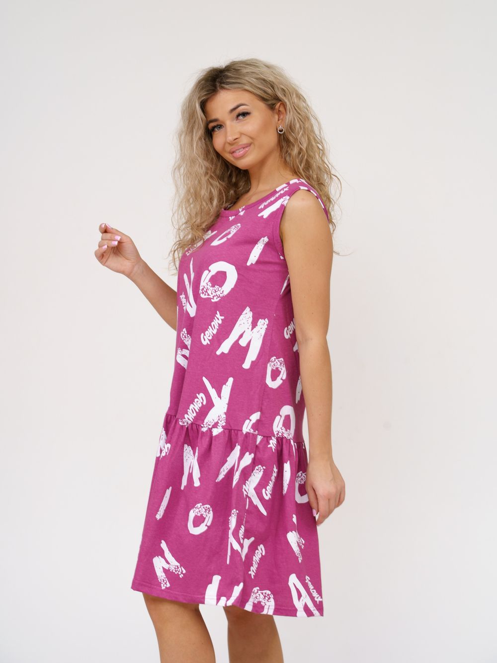 914 Сарафан "Брусника" SveTekst (Акция)