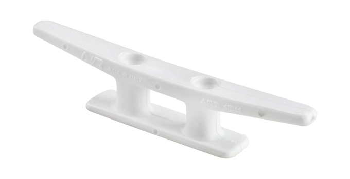 Утка швартовая 220 мм, полиамид, белая, Nuova Rade