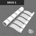Пленка для окон декоративная DECO 1 ControlTek, рулон (размер 1,524x30м.)