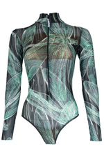 Зеленая стрекоза с замком дл/р SPF