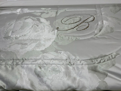 Покрывало 270x270 Blumarine Millelucci silver серебряное