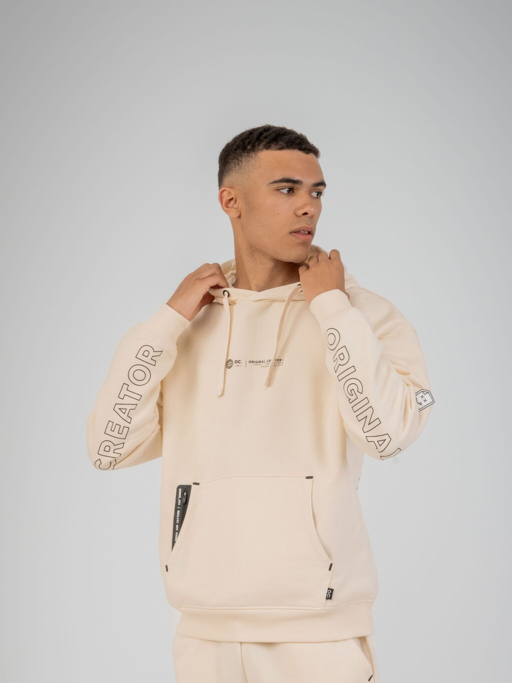 Худи мужское ORIGINAL CREATOR METAVERSE HOODIE, Молочный