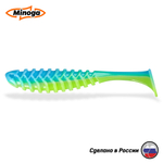 Силиконовая приманка "Minoga" COOPER FAT 6,3"(2шт) 160мм, 24,79 гр, цвет 103