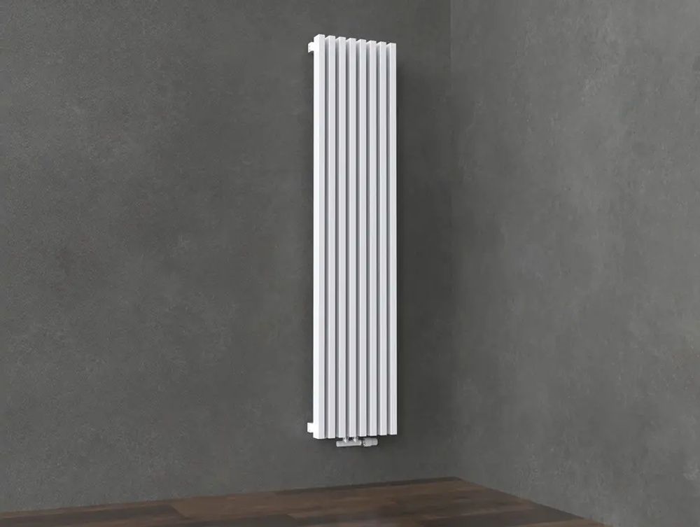 Вертикальные дизайн-радиаторы Quadrum 1580мм с нижним подключением