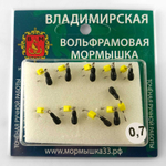 Мормышка Владимирская "Муравей-Дипломат", 3мм, 0.7гр (10шт/уп)