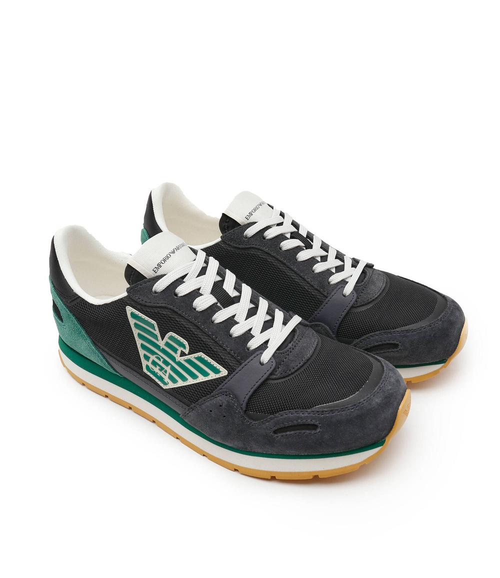 Кроссовки Emporio Armani - черный(X4X537 XN730)