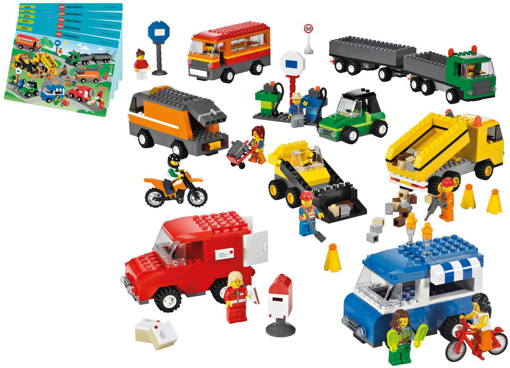 Lego 9333 Общественный и муниципальный транспорт