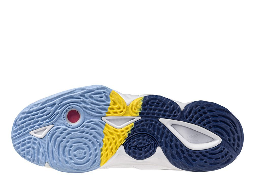 Мужские воллейбольные кроссовки Mizuno Wave Momentum 3 MID White Shoes