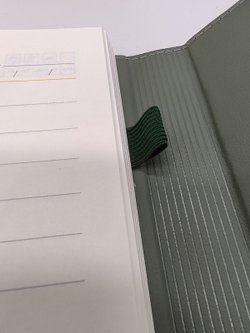 Блокнот подарочный А5 с ручкой Н-зеленый (7728-2)