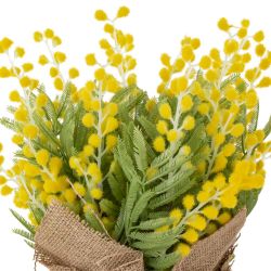 GAEM Цветочная композиция "Мимоза", L18 W20 H26 см