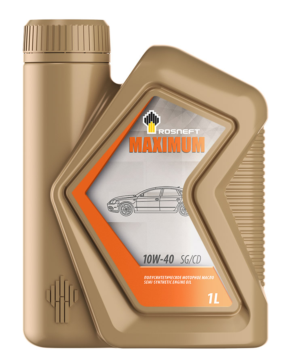 Моторное масло Rosneft Maximum 10W-40, SG/CD, полусинтетическое, 1 л