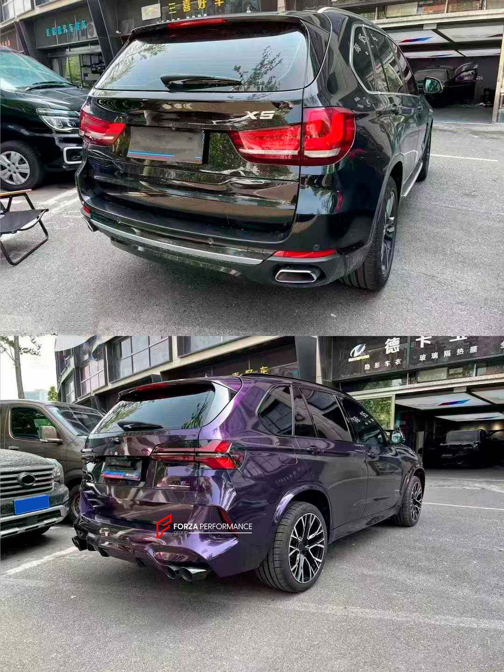 Обвес переделка для BMW X5 F15 2014-2018 в X5 G05 F95 2023+ БМВ