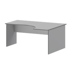 Стол эргономичный правый А-201.ПР Серый 1600x1200x760 Арго