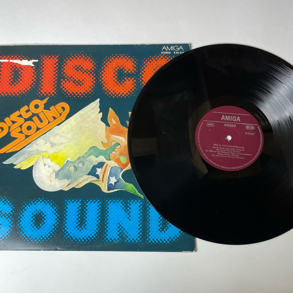 Винтажная виниловая пластинка LP Сборник Disco Sound (ГДР 1978)