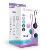 Вагинальный тренажер со сменными шариками Leset