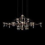 Подвесная светодиодная люстра Loft It Mira 10587/1000 Silver Asfour