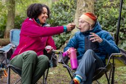 Термобутылка Klean Kanteen Rise Vac Classic Arch Loop 20oz (592 мл) Pink Lemonade