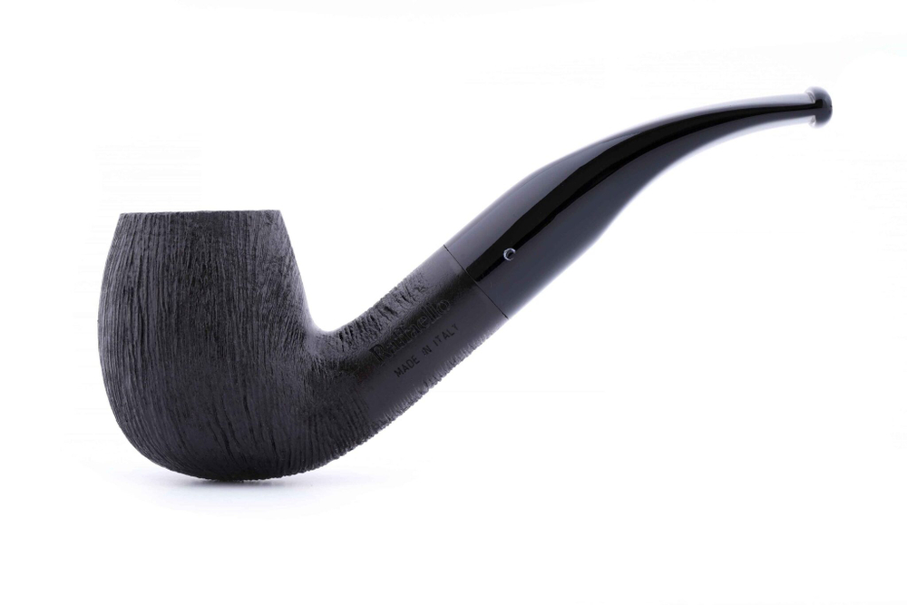 Трубка Barontini Raffaello Pettinata Black, Форма 114