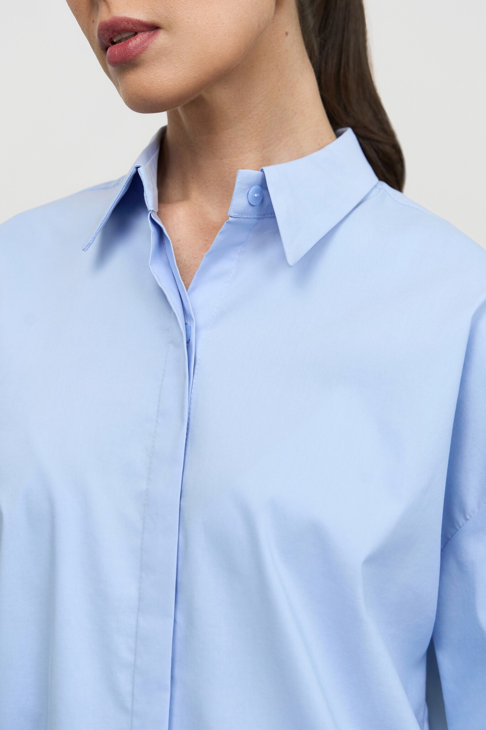 Рубашка удлиненная