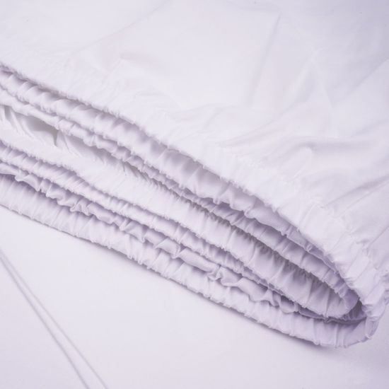 КПБ White, Дуэт , 50х70, простыня 160х200х30 . DOMTEKC