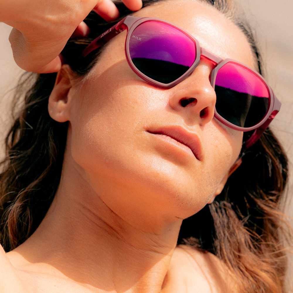 Спортивные очки HILX Orion / Matt Solid Yellow / Black Polarized Lens