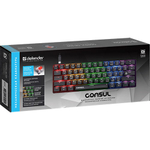 Механическая клавиатура Defender Consul GK-220, USB, черная