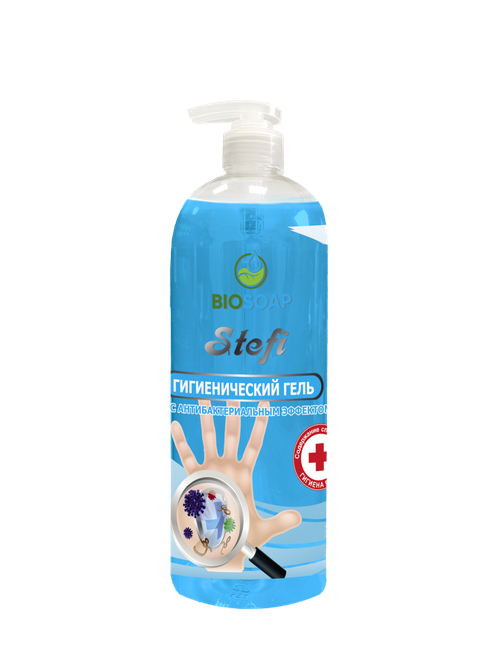 Гель АНТИБАКТЕРИАЛЬНЫЙ ЭФФЕКТ STEFI, 1л