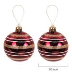 Шары ёлочные НАБОР 53 предмета, "Gold Wine", бордовый/золото, пластик, ЗОЛОТАЯ СКАЗКА, 592182