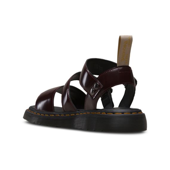 Dr. Martens Vegan Gryphon PU 'Red Brown'