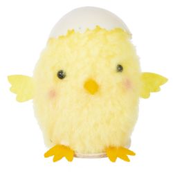 GAEM Фигурка декоративная "Цыпленок" (блок 12 шт), L7 W6 H7 см, 3в.