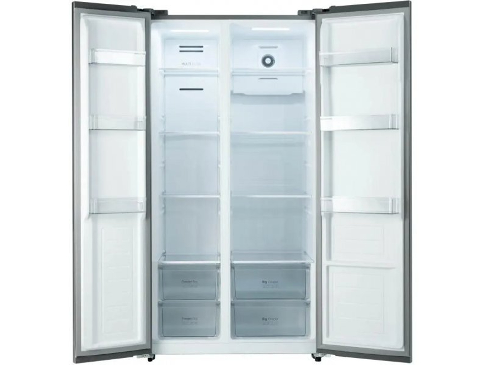 Холодильник двухкамерный Бирюса SBS 541 TBG Side by Side черный