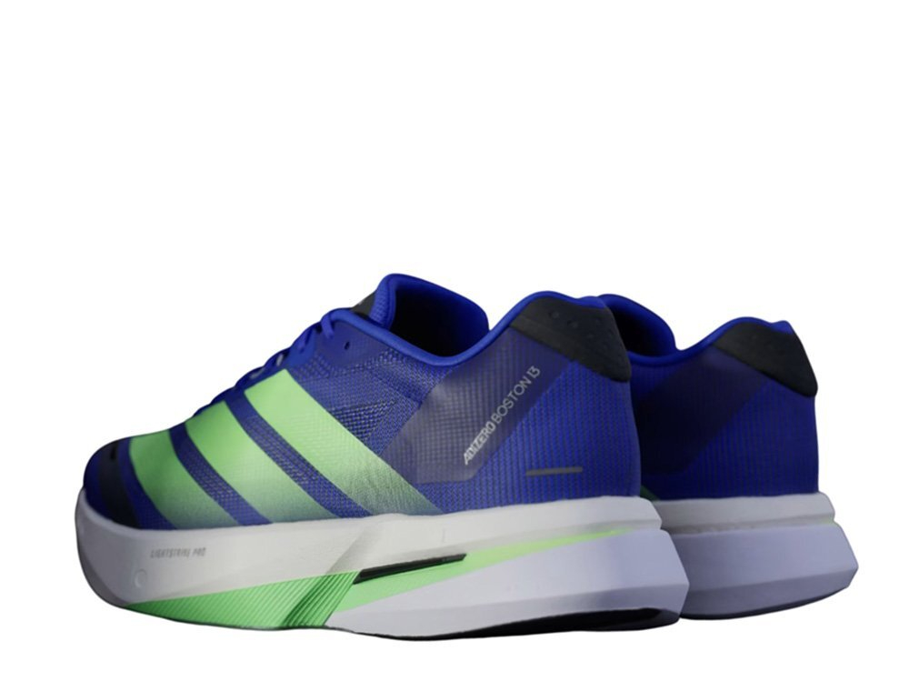 Кроссовки для бега мужские adidas Adizero Boston 13 M Синий-Лайм