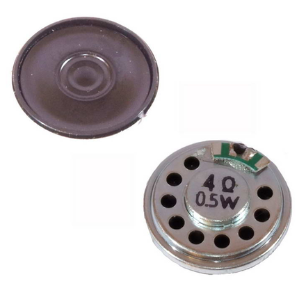 Динамик d=36мм 4 Ом 0,5Вт