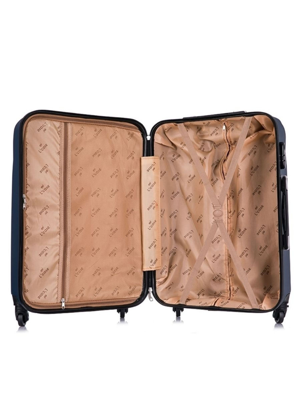 Большой чемодан L'Case Phuket, темно-синий