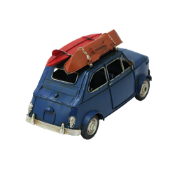 R&D Ретро-автомобиль 60-е гг. XX в. с лодкой на багажнике